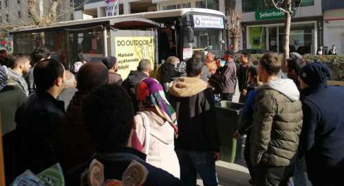 Vatandaş ve Otobüs Şöforünün kavgası