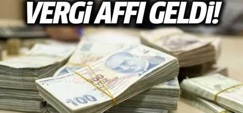 Vergi cezası olanlara indirim müjdesi