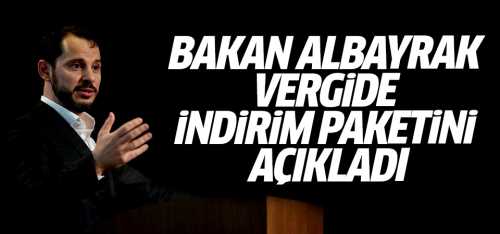 Vergide İndirim Paketini açıkladı