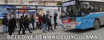 VİDEO HABER TIKLA İZLE BELEDİYEDEN AKILLI DURAK UYGULAMASI