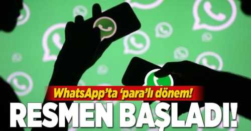 WhatsApp Paralanıyor !..