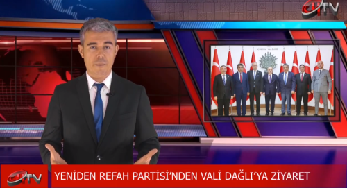 Y.Refah Partisi Çorum heyeti Vali Zülkif Dağlı'yı Ziyaret Etti 