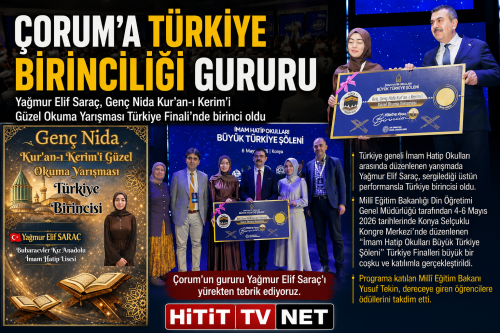 Yağmur Elif Saraç Genç Nida Türkiye Finali’nde Birinci Oldu!