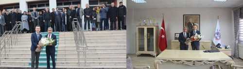 Yakup Sarı göreve başladı