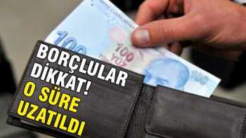 YAPILANDIRMA ARALIK AYI SONUNA KADAR UZATILDI