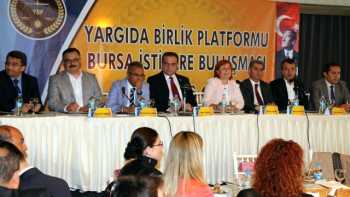 Yargıda Birlik Platformu Çorum Buluşması