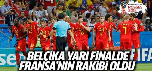 Yarı finalde Belçika - Fransa'nın rakibi oldu