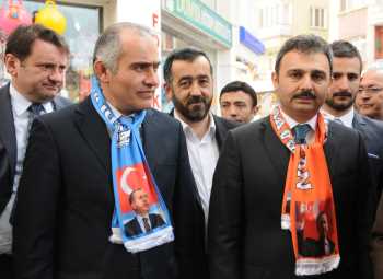 Yazıçarşı esnafı Başkan Külcü’yü bağrına bastı