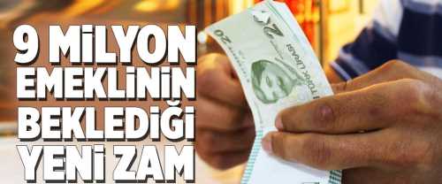 Yeni hesaplamalarla Emekliye yeni artış yolda