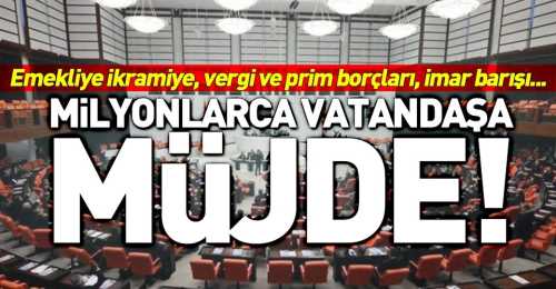 Yeni Yapılandırma Paketi Meclis'ten geçti