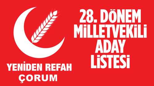 Yeniden Refah Partisi'nde listebaşı “Yakup Taş” oldu