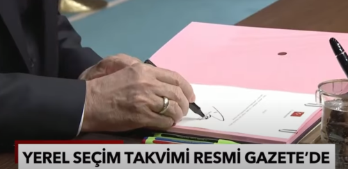 Yerel seçim süreci 2 Ocak'ta başlıyor!
