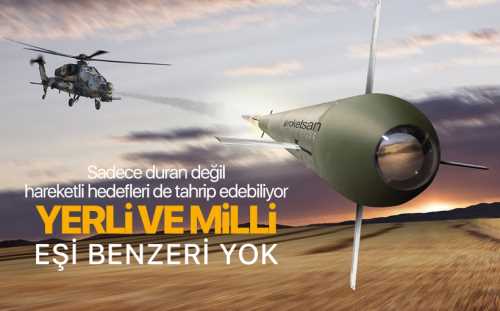 Yerli ve Milli Cirit füzesinin eşi benzeri yok
