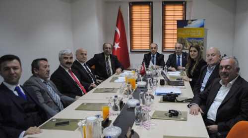 Yeşilırmak Havzası Kalkınma Birliği (YHKB) encümen toplantısı yapıldı.