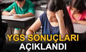 YGS SONUÇLARI AÇIKLANDI