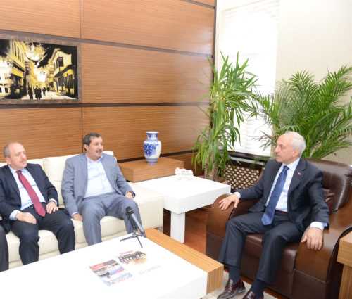 Yıldırım'dan Zeki Gül'e hayırlı olsun ziyareti