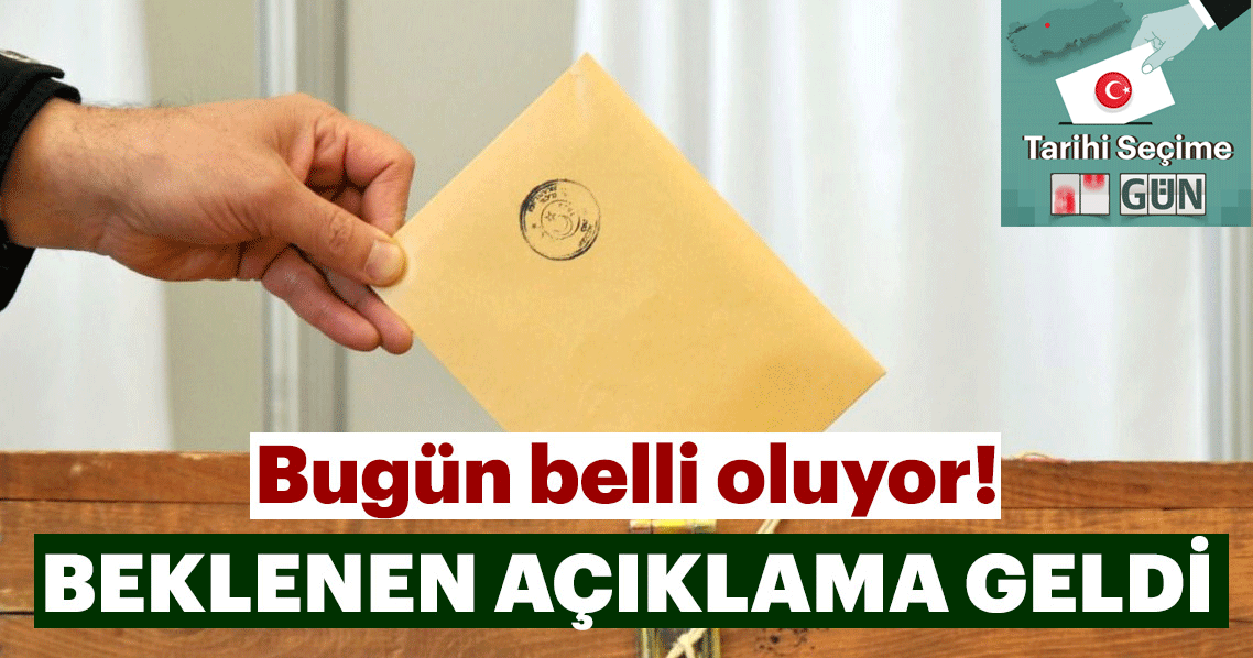 YSK'dan beklenen Seçim Takvimi geldi! 