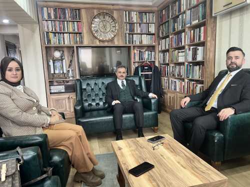 Yunus Emre Özdemir’den Muzaffer Külcü’ye ziyaret!