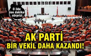 YURT DIŞI OYLARI MANİSA'DA AK PARTİ'YE SON DAKİKA SÜRPRİZİ OLDU