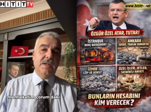 Yusuf Ahlatçı "CHP’nin Çorum Mitingi Tam Bir Fiyaskodur”