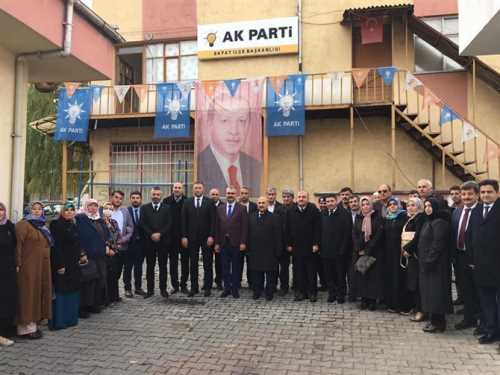 Yusuf Ahlatcı’nın İlçe ziyaretleri sürüyor