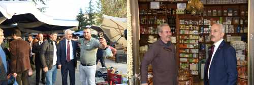 Zeki Gül  Esnaf ziyaretlerini sürdürüyor