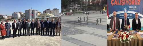 Zeki Gül Kent Meydanı'nda Basına Açıklama Yaptı