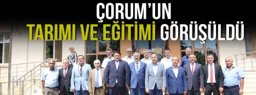 Ziraat Odaları İL koordinasyon Toplantısı yapıldı