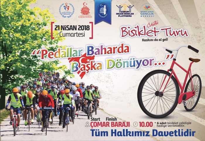 “Pedallar Baharda Başka Dönüyor”