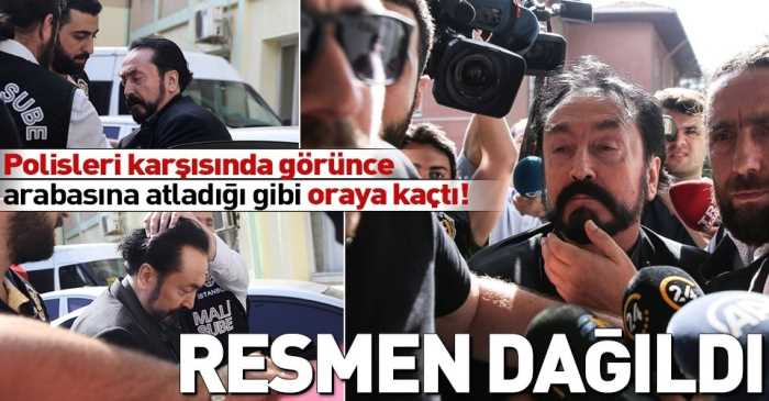 Adnan kaçmaya çalışırken yakalandı
