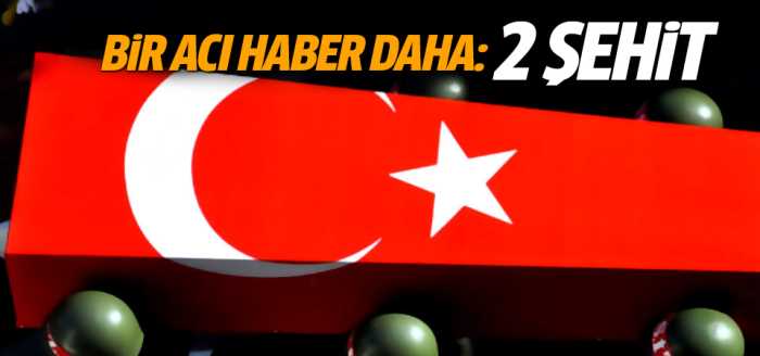 Ağrı Dağı'ndan Acı haber 2 şehidimiz var