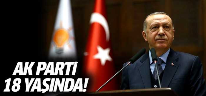 AK Parti 18 Yaşına geldi