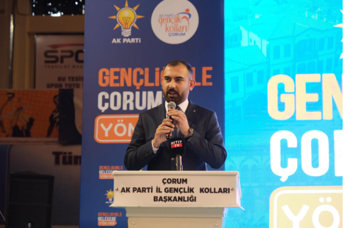 AK Parti Çorum Gençlik Kolları 7. Olağan Kongresi Yaptı!