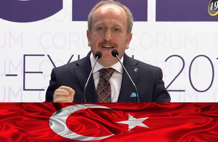 AK Parti Çorum İl Başkanı Mehmet Karadağ'ın 29 Ekim Cumhuriyet Bayramı kutlama mesajı  