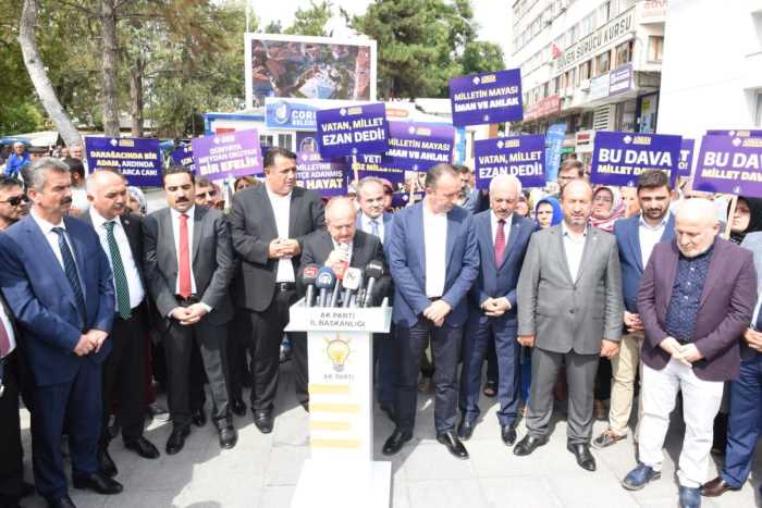 AK Parti Çorum İl Başkanlığı Adnan Menderes'i Andı 