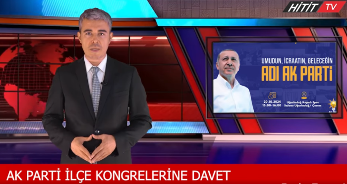 AK Parti Çorum İlçe Kongrelerine Davet