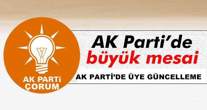 Ak Parti Çorum Merkez İlçe Başkanı Av.Yaşar Anaç,merkezde Mahalle başkanlarımızla birlikte üyelerimizi güncelleme gibi çok önemli bir çalışma yürütüyoruz.