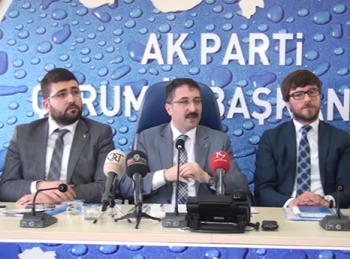 AK PARTİ'DE BASIN TOPLANTISINDA BEKİROĞLU SORULARIMIZI CEVAPLADI 