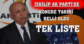 Ak Parti İskilip Kongresi Tek Liste