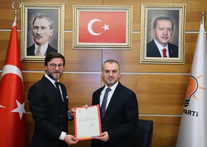 Ak Parti Mecitözü İlçe başkanı Alişan Yaşar oldu 
