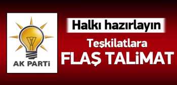 Ak Parti olası bir erken seçim için de hazırlıklı olunması istendi