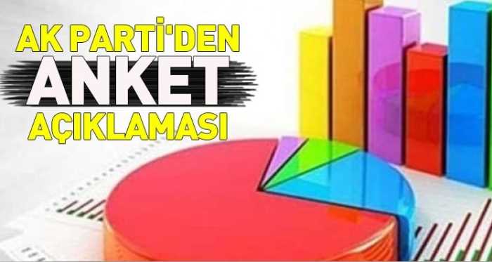 AK Parti seçim anketleriyle ilgili açıklama yaptı