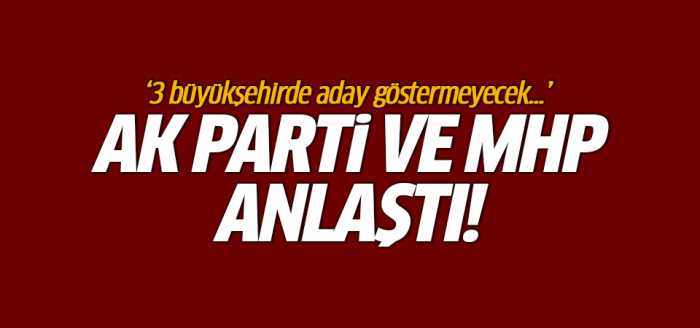 Ak Parti ve Mhp’nin ittifak yapacağı 9 İl