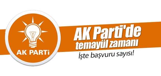 AK Partinin İL ve İLçe Belediye Başkan A. Adayları