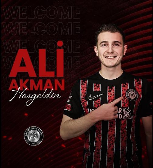 Ali Akman Çorum FK'da!