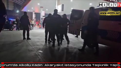 Alkollü Kadına Biber Gazıyla Müdahale Edildi!