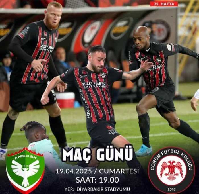 Amed SK ve Çorum FK Maçı