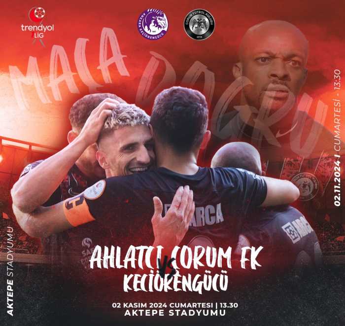 Ankara Keçiörengücü - Ahlatçı Çorum FK maçı