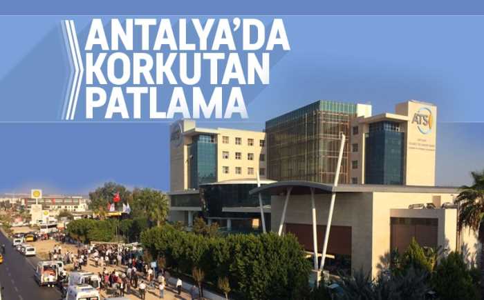 Antalya'da ATSO'da patlama!