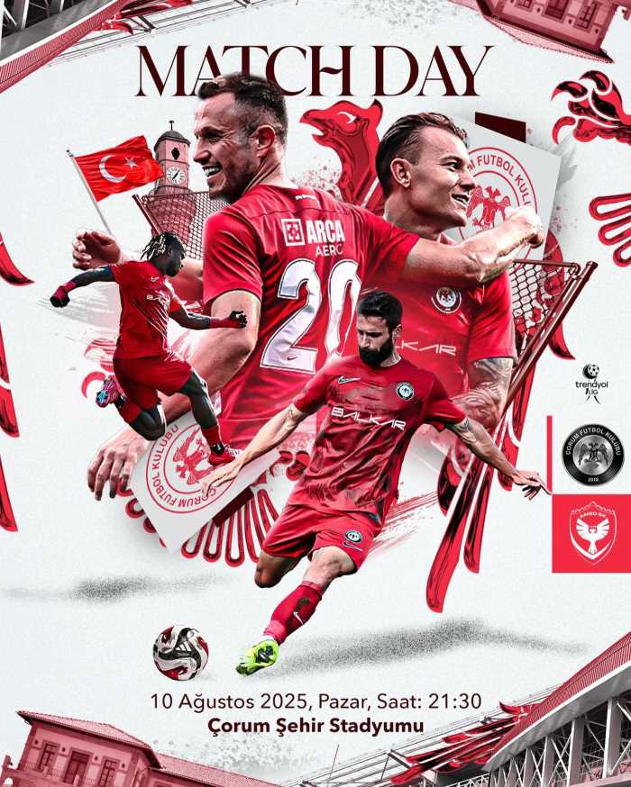 Arca Çorum FK – Amed Sportif Maçı Canlı! 